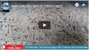 Video Máy cán bột SXY-25 (TMTP-LB07)