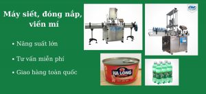 Máy siết nắp chai